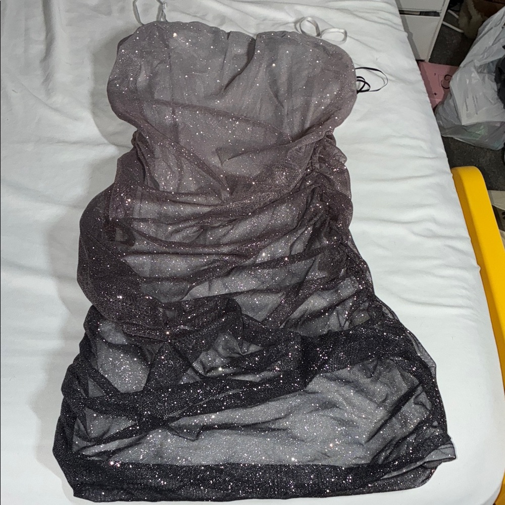 NWT - Windsor Sparkling Black Dress